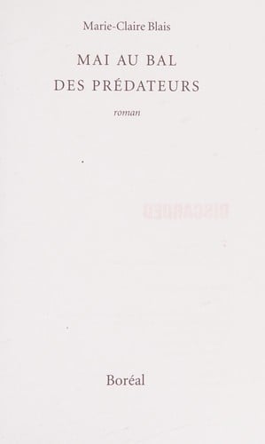 Mai au bal des prédateurs