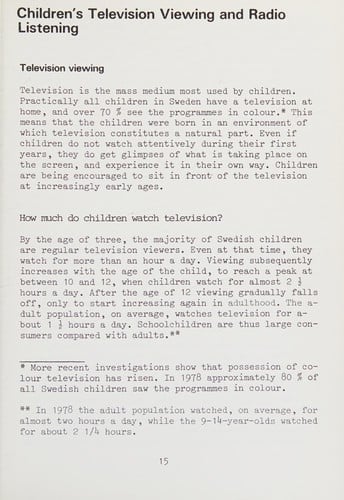 Open your eyes to children's viewing