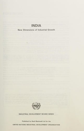 India, new dimensions of industrial growth