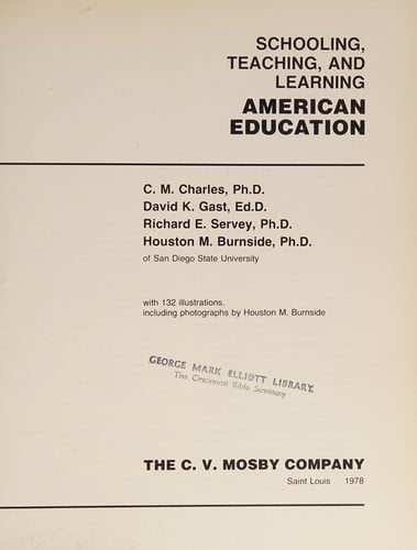 Schooling, teaching, and learning