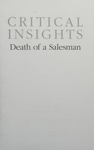 Death of a salesman, by Arthur Miller