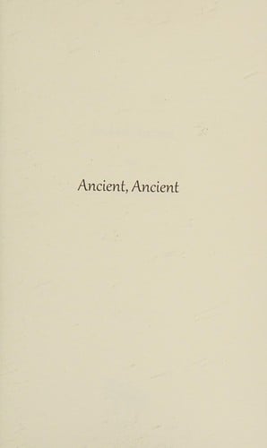 Ancient, ancient