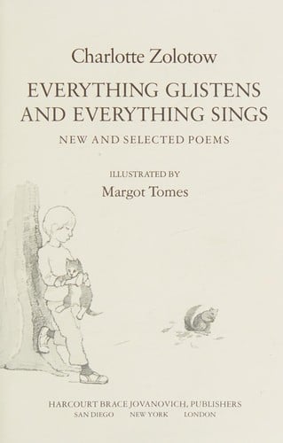 Everything glistens and everything sings