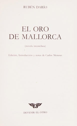 El oro de Mallorca