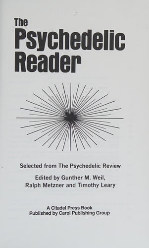 The psychedelic reader