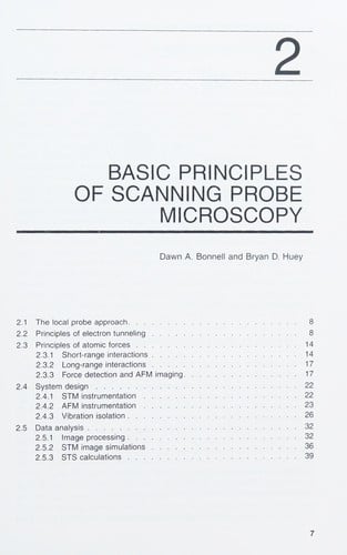 Scanning probe microscopy and spectroscopy