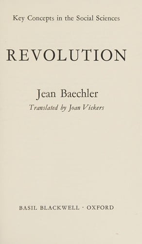 Les Phénomènes révolutionnaires