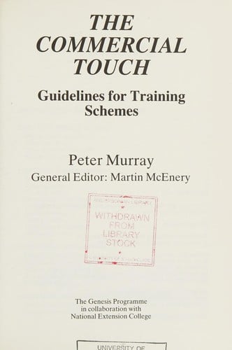 The commercial touch