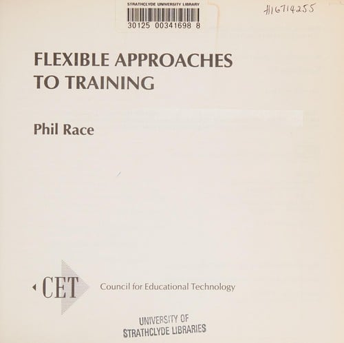 Flexible approaches to training