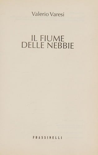 Il fiume delle nebbie