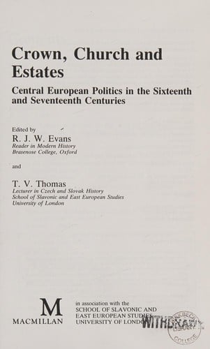 Crown, Church and estates