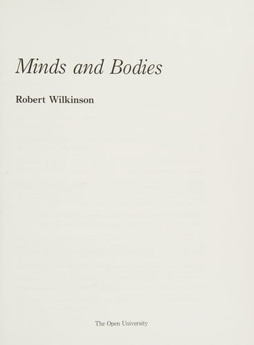 Minds and bodies