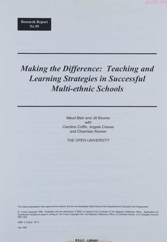 Making the difference