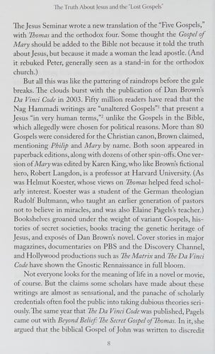 The truth about Jesus and the "Lost gospels"