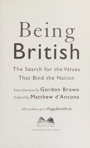 Being British