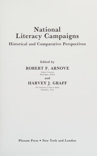 National literacy campaigns