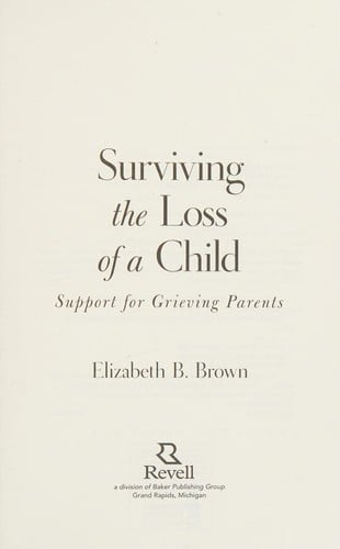 Surviving the loss of a child