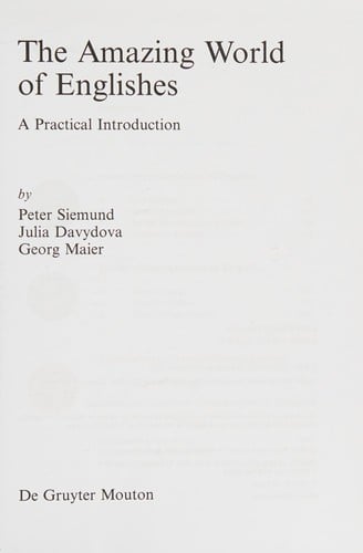 The amazing world of Englishes