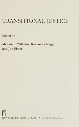 Transitional justice