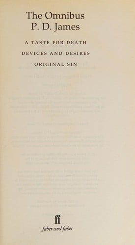 The Omnibus P. D. James