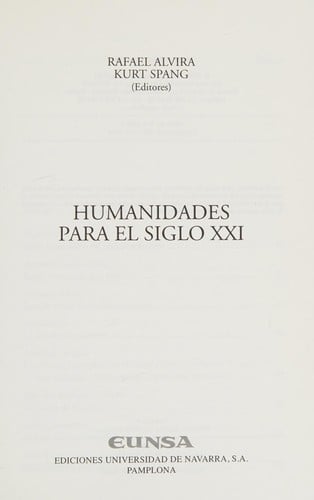 Humanidades para el siglo XXI