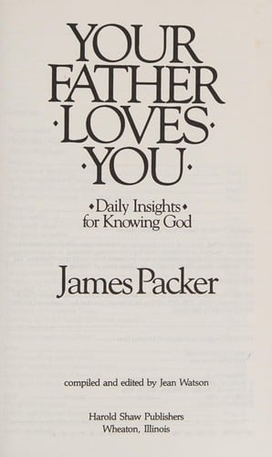 Your Father loves you
