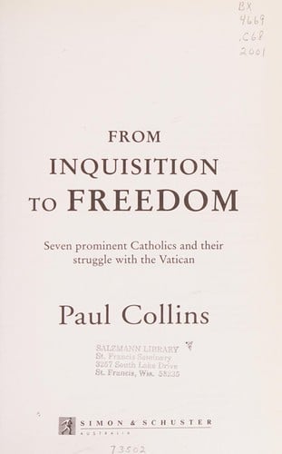 From Inquisition to freedom