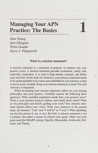 Managing your practice