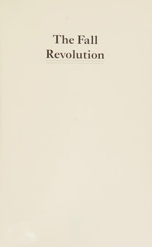 The fall revolution
