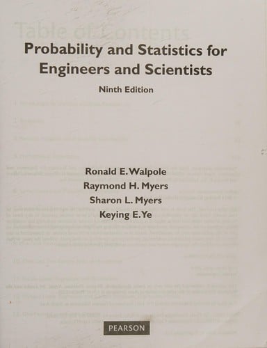 Probability and statistics for engineers and scientists