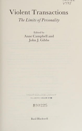 Violent transactions