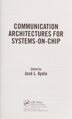 Communication architectures for systems-on-chip