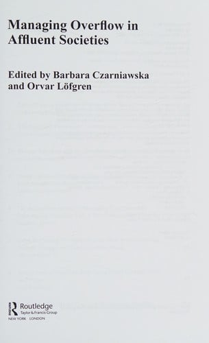 Managing overflow in affluent societies