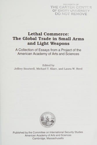 Lethal commerce