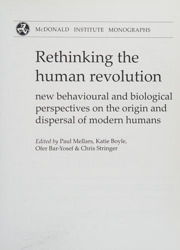 Rethinking the human revolution