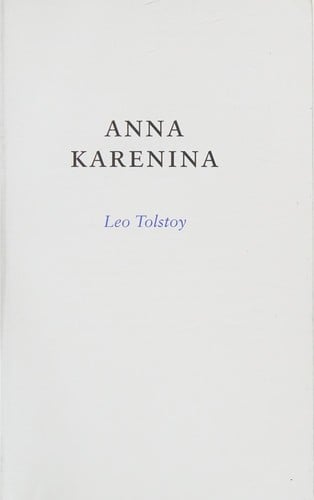 Anna Karenina (SparkNotes Literature Guide) (SparkNotes Literature Guides)