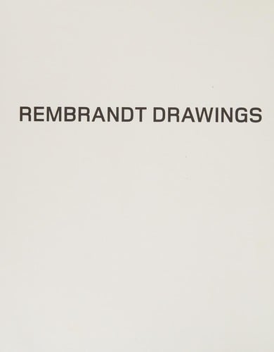 Rembrandt drawings