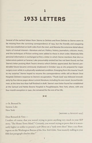 The selected letters of Bernard DeVoto and Katharine Sterne