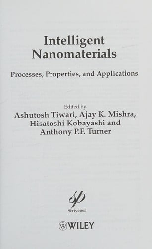 Intelligent nanomaterials