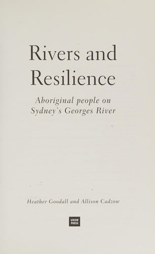Rivers and resilience