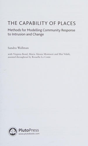 The capability of places