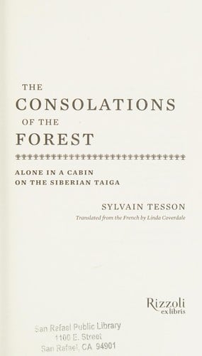 The consolations of the forest