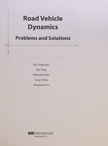 Road vehicle dynamics