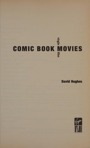 COMIC BOOK MOVIES