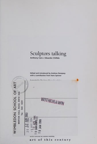 Anthony Caro, Eduardo Chillida