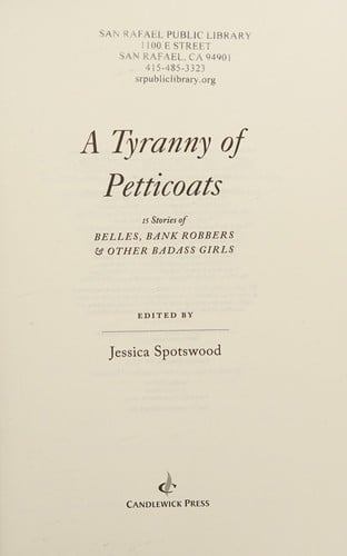 A tyranny of petticoats