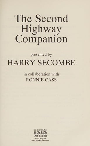 The second Highway companion