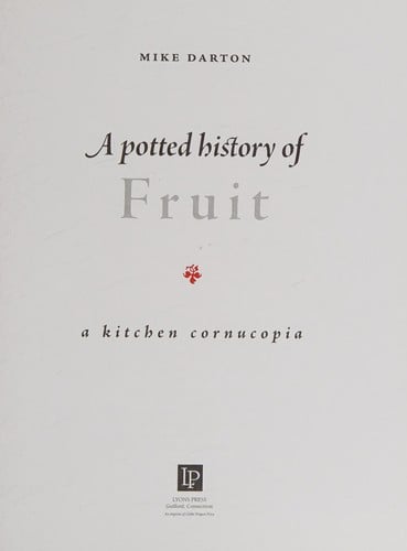 A potted history of fruit