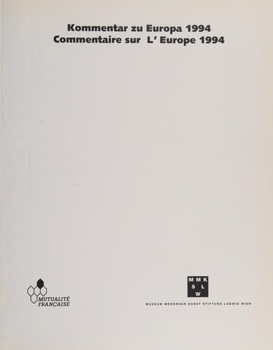 Kommentar zu Europa 1994