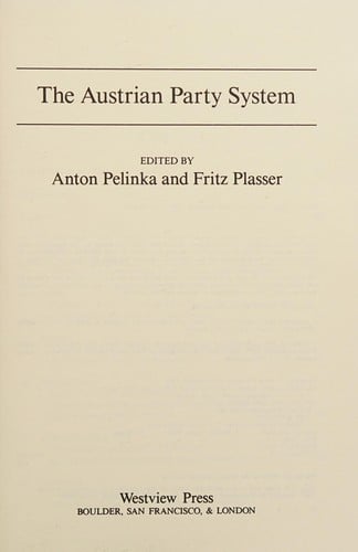 The Austrian party system